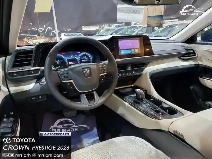 تويوتا كراون برستيج هايبرد 2026