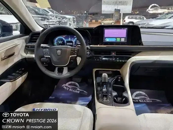 تويوتا كراون برستيج هايبرد 2026