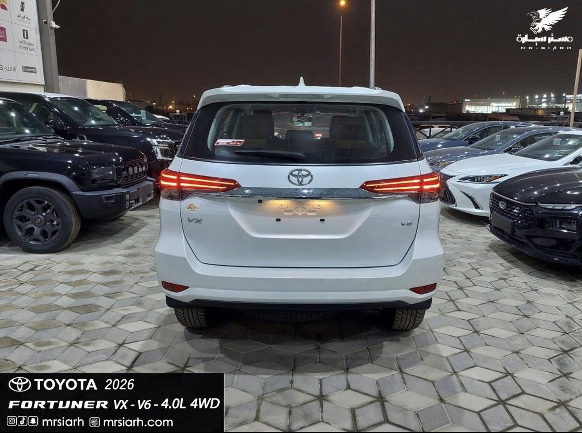 تويوتا فورشنر VX1 2026