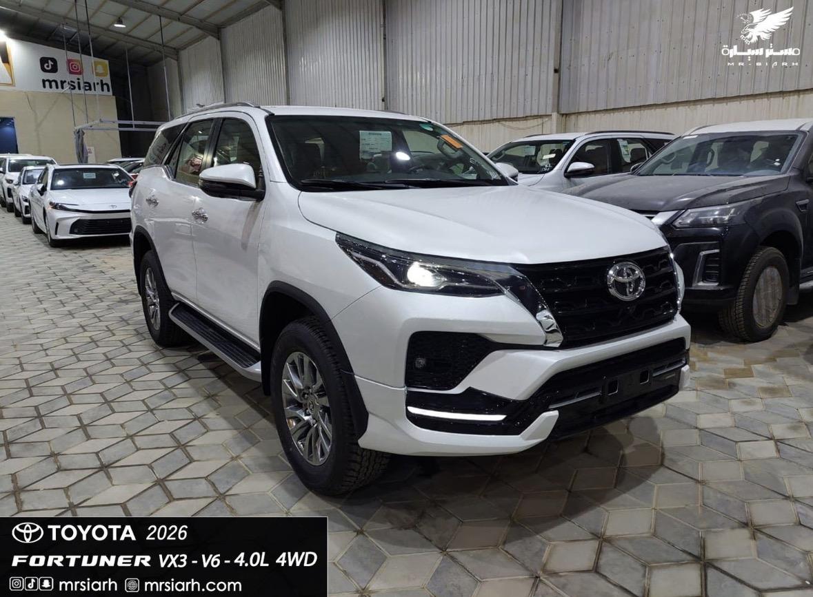تويوتا فورشنر VX3 2026