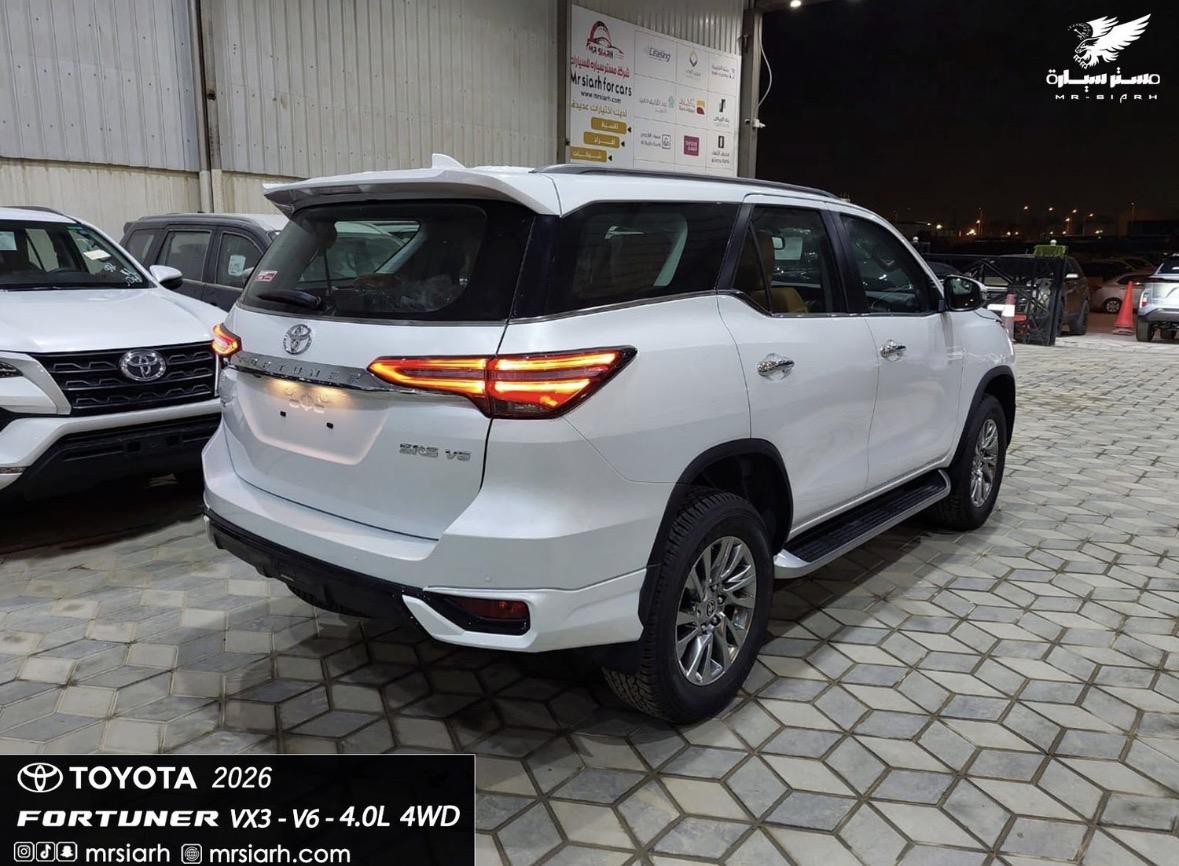 تويوتا فورشنر VX3 2026