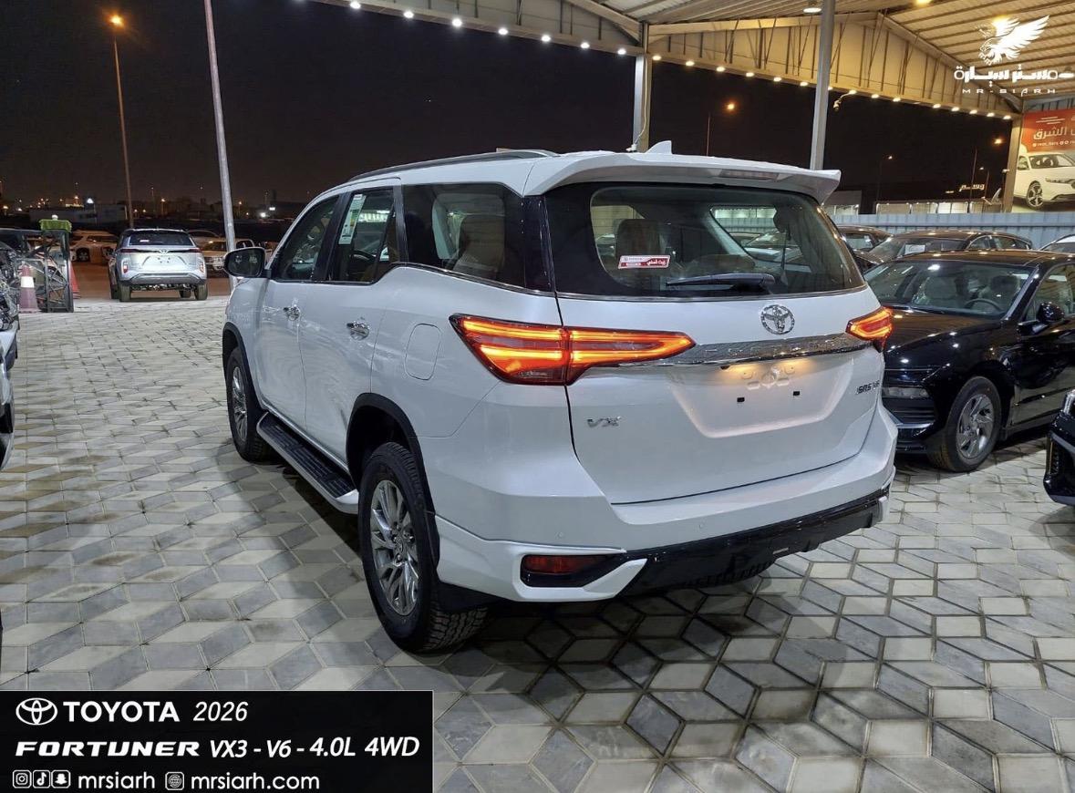 تويوتا فورشنر VX3 2026