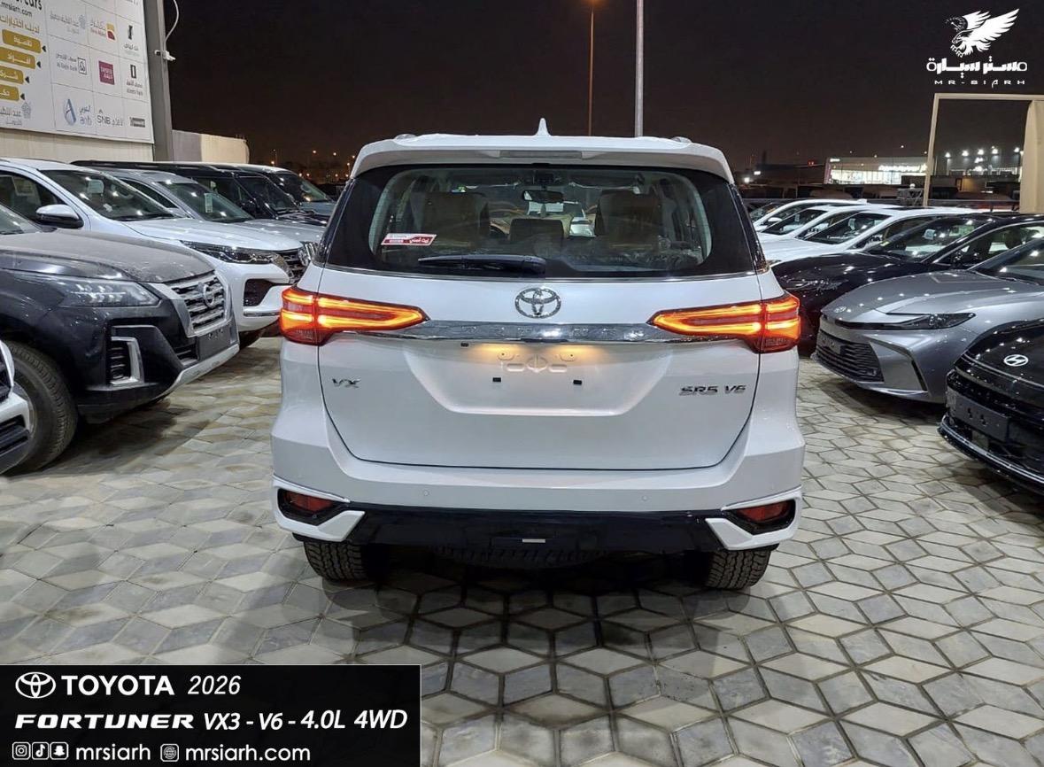 تويوتا فورشنر VX3 2026